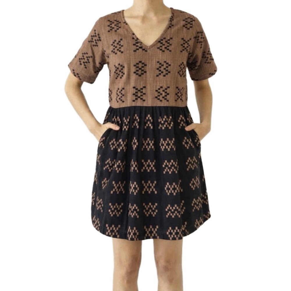 Ace & Jig Gallery Mini Dress in Sampler Small